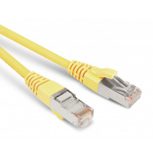 PC-LPM-STP-RJ45-RJ45-C6-1M-LSZH-YL Патч-корд U/FTP, экранированный, Cat.6 (100% Fluke Component Tested), LSZH, 1 м, желтый Hyperline