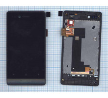 Дисплей для Sony Xperia miro ST23i черный