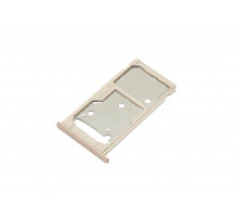 Лоток для SIM-карты Huawei Y7 2017 золотой