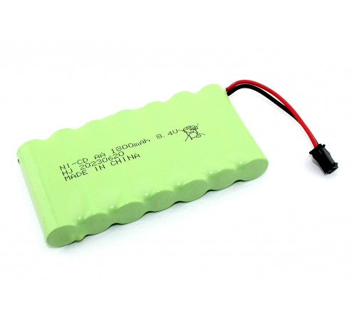 Аккумулятор Ni-Cd 8.4V 1800 mAh AA Flatpck разъем SM