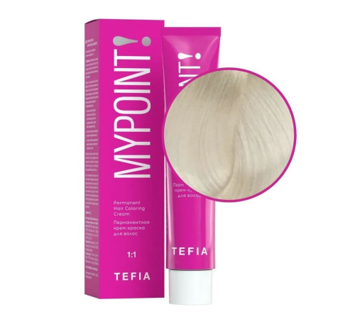 TEFIA Mypoint 0.0A корректор для рассветления уровня тона / Permanent Hair Coloring Cream, 60 мл