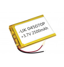 Аккумулятор Li-Pol (батарея) 4*50*70мм 2pin 3.7V/2500mAh