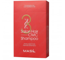 Masil Шампунь для волос восстанавливающий с аминокислотами / 3 Salon Hair CMC Shampoo, 20 шт. х 8 мл