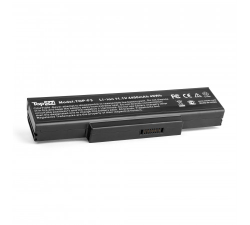 Аккумулятор для ноутбука Asus M51, F3, F7, A9, Z53, X56, K73, N72 Series. 11.1V 4400mAh 49Wh. PN: A32-F3, A32-Z94.