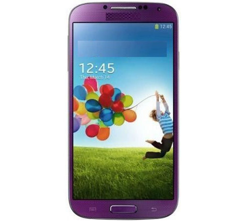 Дисплей для Samsung Galaxy S4 GT-I9500 фиолетовый