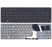 Клавиатура для ноутбука HP Pavilion 15-P 17-F черная с подсветкой
