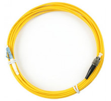 Cabeus FOP(s)-9-LC-FC-5m Шнур оптический simplex LC-FC 9/125 sm 5м LSZH