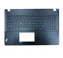 Клавиатура для ноутбука Asus X551 черная, верхняя панель в сборе REF
