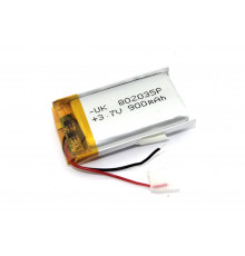 Аккумулятор Li-Pol (батарея) 8*20*35мм 2pin 3.7V/900mAh