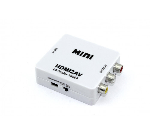 Переходник с HDMI на AV (тюльпаны)