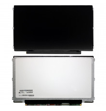 Матрица для ноутбука 12.5" 1366x768 WXGA, 40 pin LVDS, Slim, LED, TN, крепления слева/справа (уши), матовая. PN: LTN125AT01.