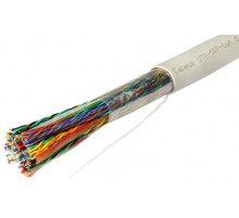 Cabeus UTP-50P-Cat.5-IN Кабель витая пара UTP (U/UTP), категория 5, 50 пар (24 AWG), одножильный (solid), PVC