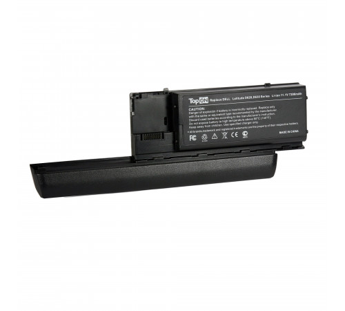 Аккумулятор для ноутбука усиленный Dell Latitude D620, D630, D631, Precision M2300 Series. 11.1V 7200mAh PN: KD494, TC030