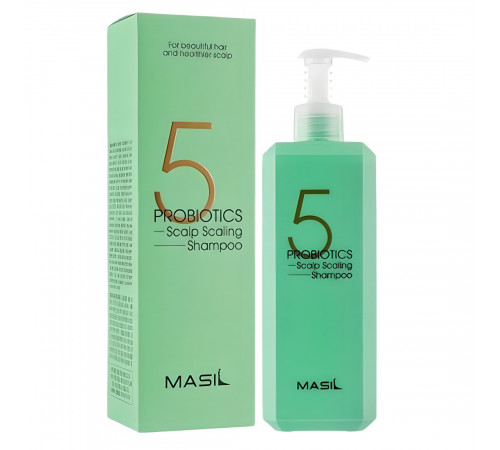 Masil Шампунь для волос глубокоочищающий с пробиотиками / 5 Probiotics Scalp Scaling Shampoo, 500 мл