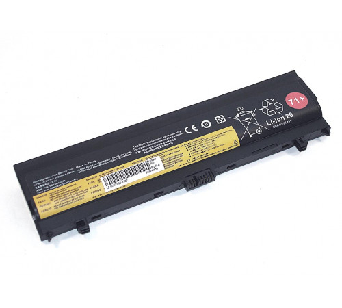 Аккумуляторная батарея для ноутбука Lenovo ThinkPad L560 (00NY486) 10.8V 4400mAh OEM черная