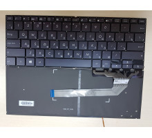 Клавиатура для ноутбука Asus UX370, UX370U, UX370UA, U370, Q325U черная, с подсветкой