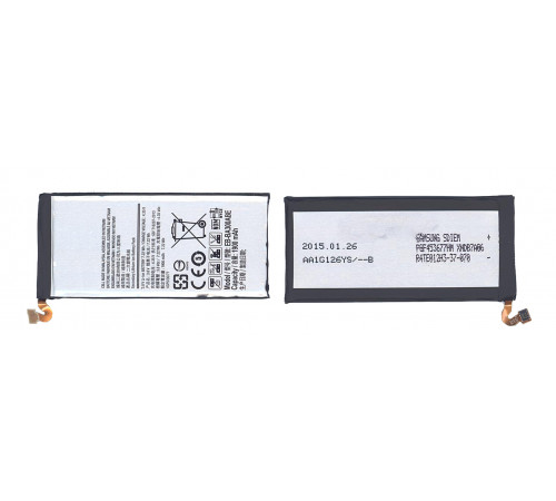 Аккумуляторная батарея EB-BA300ABE для Samsung Galaxy A3 SM-A300F, SM-A300F/DS Duos 3.8V 1900mAh