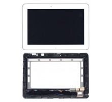Модуль (матрица + тачскрин) для Asus Transformer Pad TF103CG V1 белый с рамкой