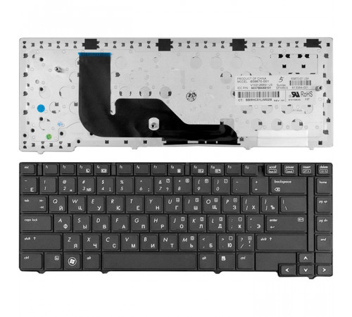 Клавиатура для ноутбука HP Probook 6440b, 6445b, 6450b, 6455b черная