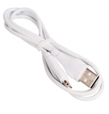 Кабель USB BOROFONE BX18 для Lightning, 2.4A, длина 1м, белый