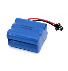 Аккумулятор Ni-Cd 7.2V 1400 mAh AA Row разъем SM