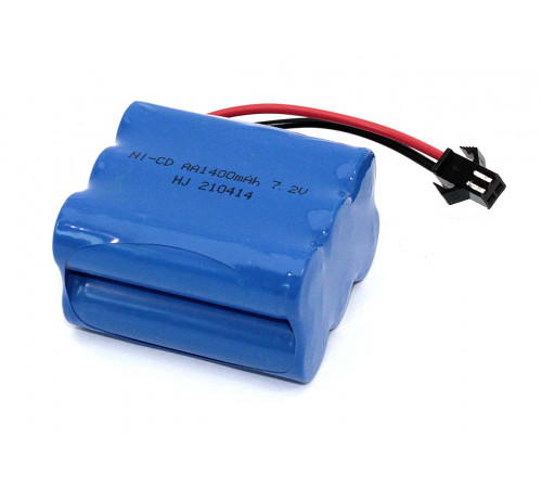 Аккумулятор Ni-Cd 7.2V 1400 mAh AA Row разъем SM