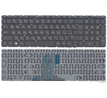 Клавиатура для ноутбука HP Pavilion 15-ac, 15-af, 15-ay, 240 G4, 245 G4, 250 G4, 255 G4 черная, без рамки