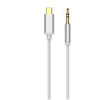 Аудио кабель Baseus Yiven Type-C male To 3.5 male Audio Cable M01 White 1.2M