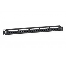 Cabeus Патч-панель 1U, 25 портов, RJ-11 6P4C, PL-25-TEL-Toolless