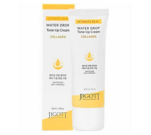 Jigott Омолаживающий крем с коллагеном / Ultimate Real Collagen Water Drop Tone Up Cream, 50 мл