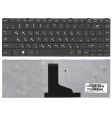 Клавиатура для ноутбука Toshiba Satellite L800, L805, L830, L835, C800, C805, M800, M805 черная