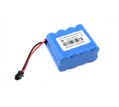 Аккумулятор Ni-Cd 9.6V 1400 mAh AA Row разъем SM (4+4)