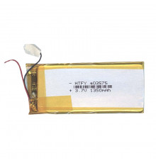 Аккумулятор Li-Pol (батарея) 4*35*75мм 2pin 3.7V/1350mAh