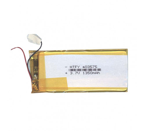 Аккумулятор Li-Pol (батарея) 4*35*75мм 2pin 3.7V/1350mAh