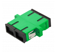 Адаптер оптический LANMASTER SC, SM/APC, дуплексный