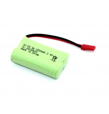 Аккумулятор Ni-Cd  2.4V 1800mah AA Flatpack разъем JST plug