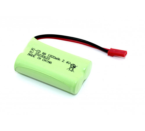 Аккумулятор Ni-Cd  2.4V 1800mah AA Flatpack разъем JST plug