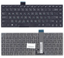 Клавиатура для ноутбука Asus S400CA, S451, S401 черная, без рамки