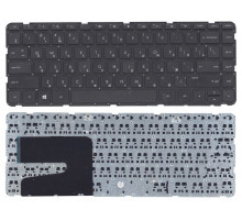 Клавиатура для ноутбука HP Pavilion SleekBook 14-E, 14-E000, 14-n, 14-n000, 240, 245 G2, 440 G0 черная, без рамки