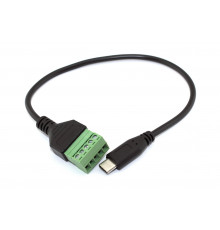 Кабель со сборным  разъемом USB тип С папа