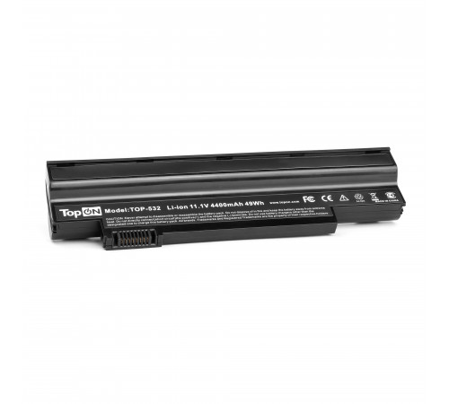 Аккумулятор для ноутбука Acer Aspire One 532, 533, NAV50, EM350 Series. 11.1V 4400mAh 49Wh. PN: UM09C31, UM09G31.