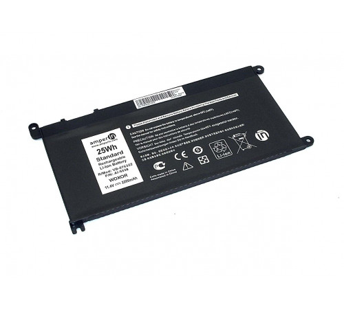 Аккумуляторная батарея Amperin для ноутбука Dell 15-5538 11.4V 2200mAh AI-5538