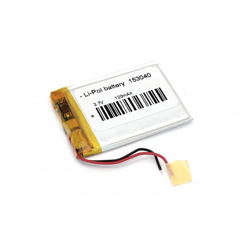 Аккумулятор Li-Pol (батарея) 2*30*40мм 2pin 3.7V/120mAh