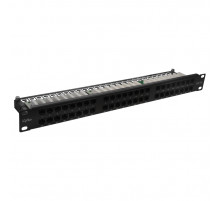 Патч-панель высокой плотности 19&quot;, 48хRJ-45, UTP, Cat.5e, 1U