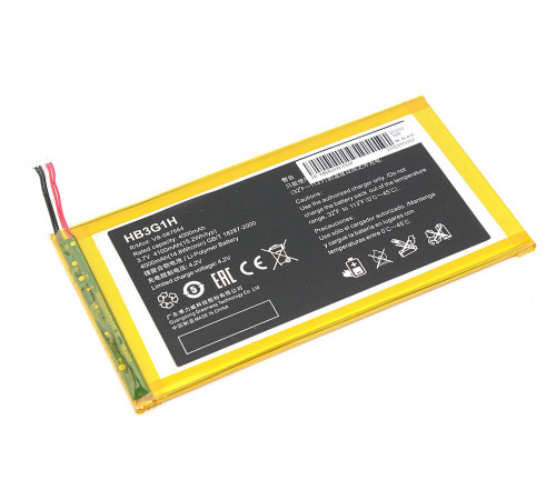 Аккумуляторная батарея для ноутбука Huwei MediaPad S7-301u (HB3G1H) 3.7V 4100mAh OEM