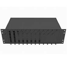 Кросс оптический стоечный 19", 64 SC/DLC адаптеров, 3U, черный, TopLAN
