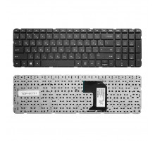 Клавиатура для ноутбука HP Pavilion G7-2000, G7-2100, G7-2200 Series. Плоский Enter. Черная, без рамки. PN: MP-11N13US-920.