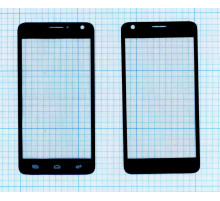 Стекло для Alcatel One Touch Idol Ultra 6033 черное