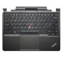 Клавиатура для ноутбука Lenovo ThinkPad X1 Helix черная, с джойстиком, верхняя панель в сборе