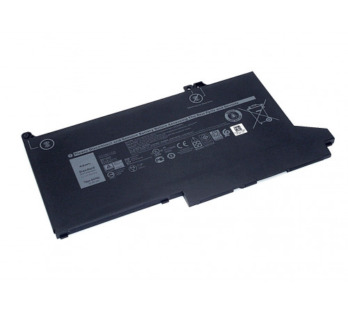 Аккумуляторная батарея для ноутбука Dell Latitude E7280 (0G74G) 11.4V 3500mAh